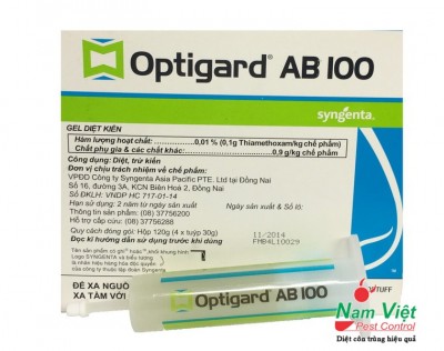 Optigard AB100 gel diệt kiến hiệu quả, lan truyền diệt cả tổ kiến