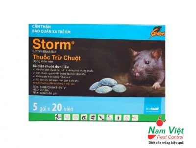 Thuốc diệt chuột hiệu quả Storm - Đức